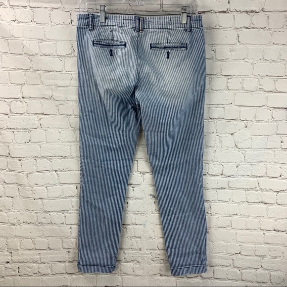 Anthro Pilcro Hyphen Railroad 🚞 Stripe Chinos - Picture 4 of 6